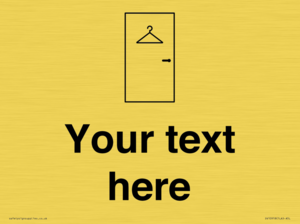 Custom information: Changing room